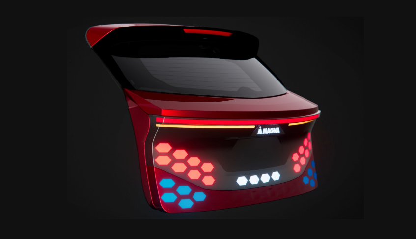 麦格纳推出一体化车灯尾门装饰新型Lifegate车灯<i style='color:red'>照明</i>方案